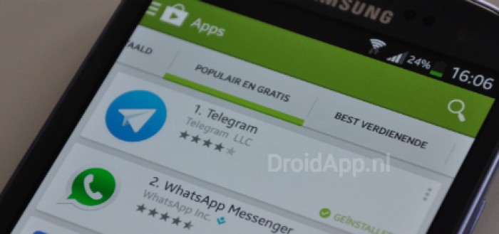 Aantal gebruikers Telegram in twee dagen bijna verviervoudigd: 5 miljoen gebruikers