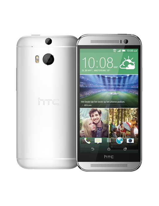 HTC One M8 silver