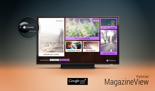 photocast for chromecast