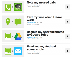 ifttt example android