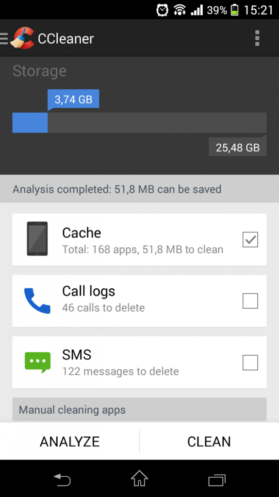 ccleaner beta android