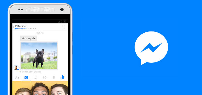 Facebook Messenger krijgt mogelijkheid om foto’s te bewerken