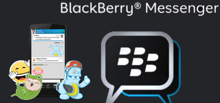 BlackBerry Messenger (BBM) ondersteunt nu stickers en grotere bestanden