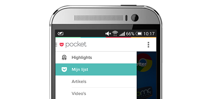 Pocket brengt update uit voor Android-applicatie
