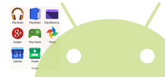 ‘Google geeft Android-icoontjes flinke make-over’