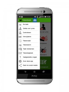 menu android tekenbeet app