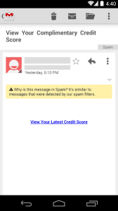 Spam gmail