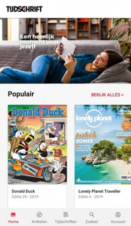 Tijdschrift app