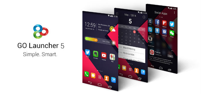 go launcher 5.0 header