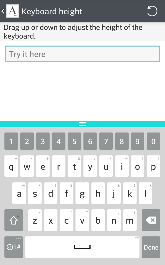 LG G3 keyboard