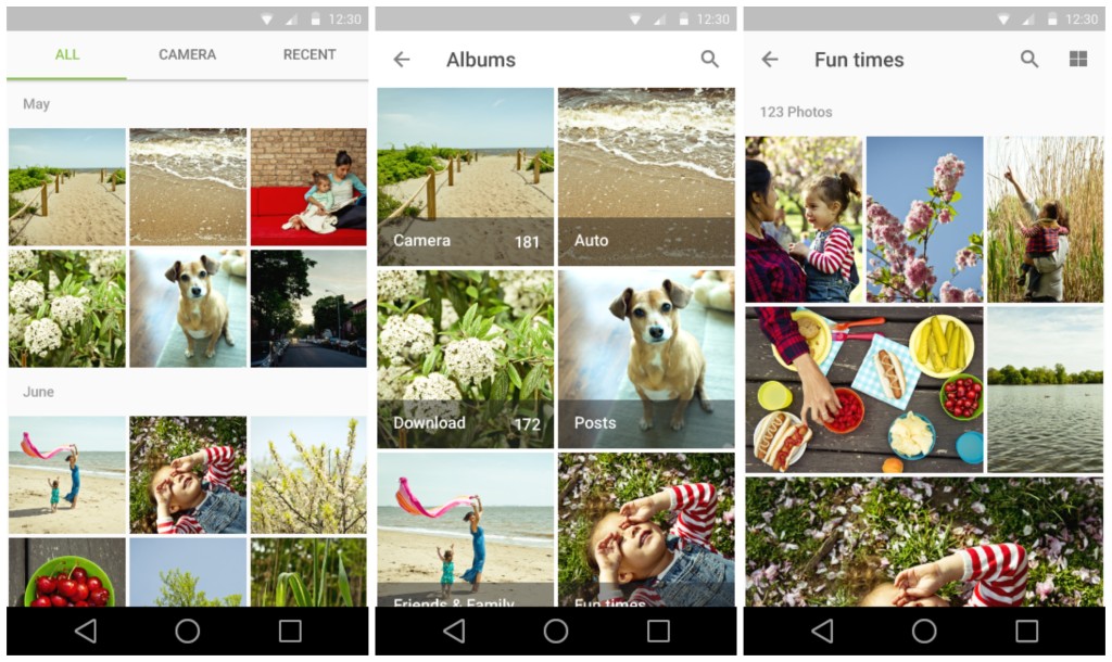 Android L gallery