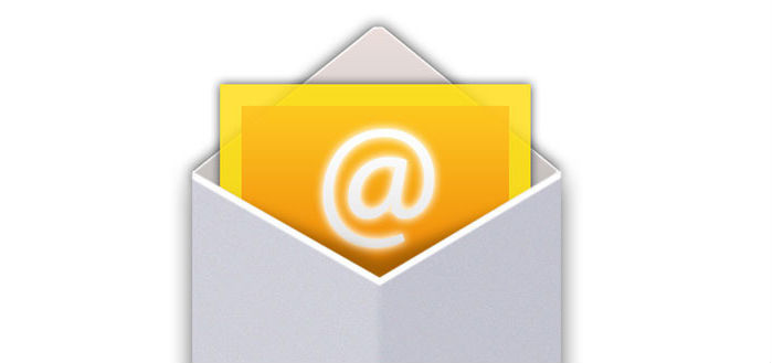 e-mail header