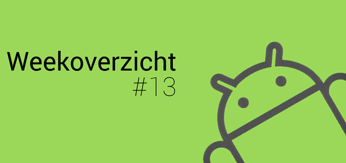 Weekoverzicht 13