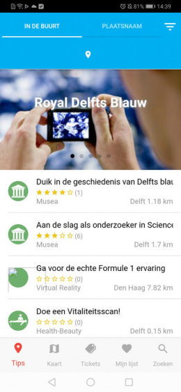 Dagjeweg app