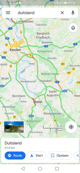 Google Maps Duitsland