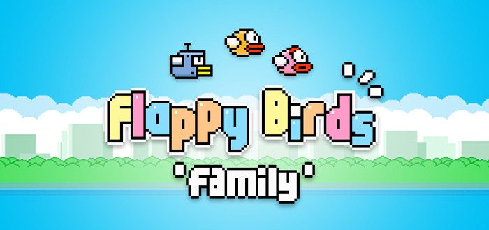 Ontwikkelaar brengt Flappy Bird terug onder de naam Flappy Birds Family