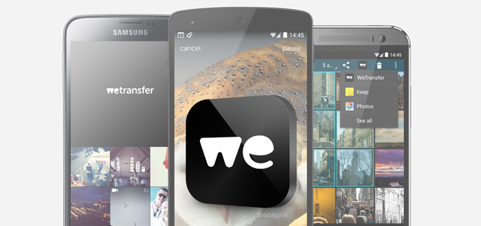 WeTransfer verschijnt voor Android (review)