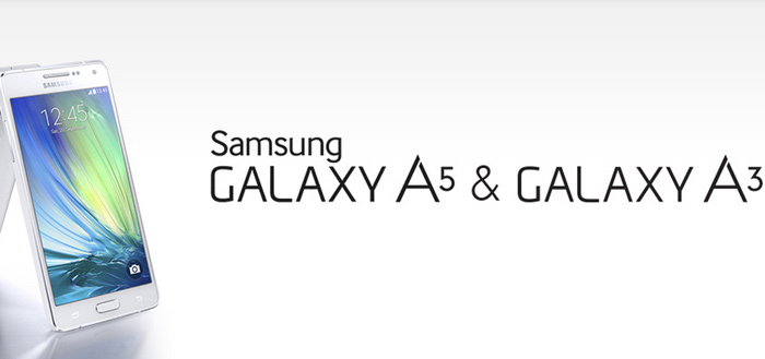 Samsung kondigt metalen Galaxy A3 en Galaxy A5 aan