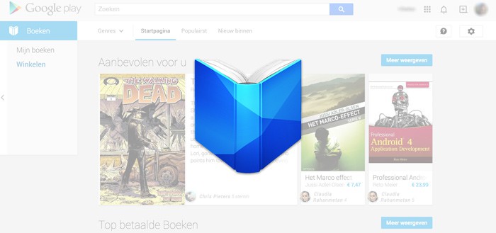 Google Play Books Header
