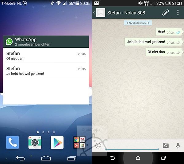 Whatsapp berichten lezen zonder simkaart