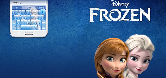 SwiftKey komt met 6 Disney Frozen-thema’s