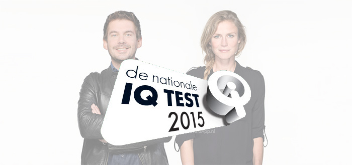 Nationale IQ Test 2015 header