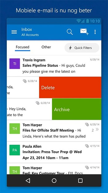 Microsoft Outlook Android