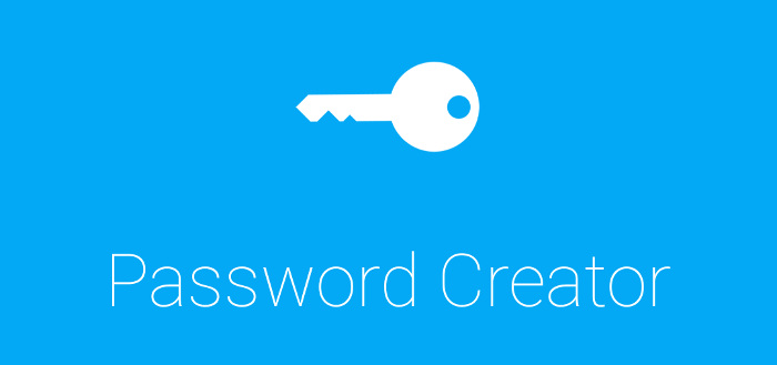 Password Creator: Wachtwoorden maken en beheren in Material Design