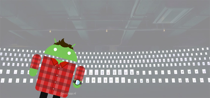300 Android-apparaten met Androidify spelen Beethoven voor reclame