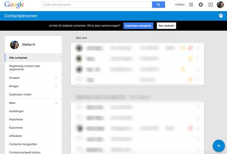 Google contacts