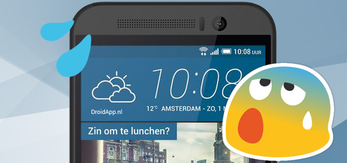 HTC One M9 oververhit header