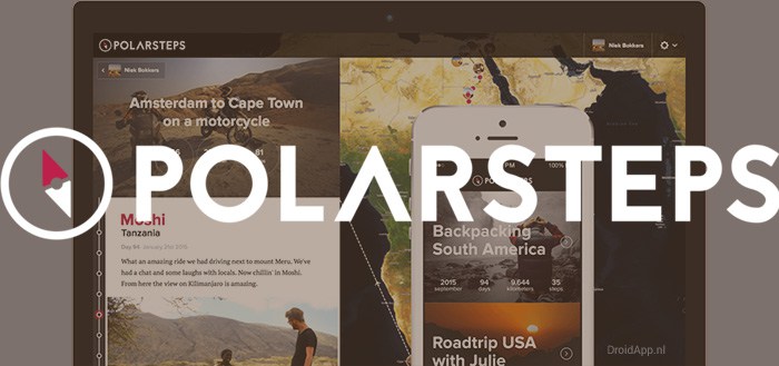 Polarsteps: geweldige dienst maakt interactieve kaart van je reis
