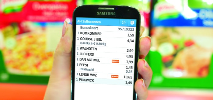 Albert Heijn laat klanten zelfscannen met Appie-app in 200 winkels
