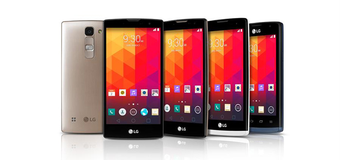 LG toont 4 nieuwe middensegment-smartphones