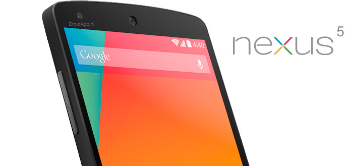 Nexus 5: beveiligingsupdate zorgt voor problemen met volumeregelaar