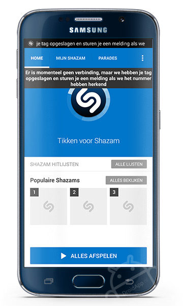 Shazam offline