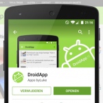 DroidApp lanceert eigen app: DroidApp App