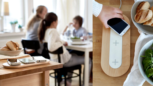 IKEA wireless charging