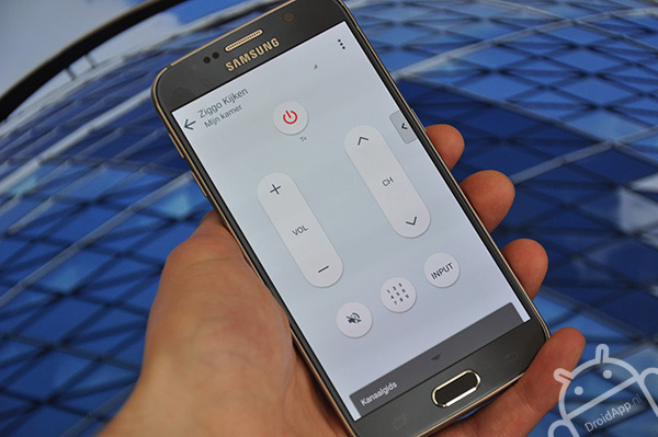 Samsung Galaxy S6 Peel Smart remote