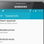 Samsung Galaxy Note 3 ontvangt Android 5.0 Lollipop