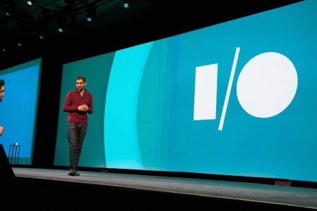 Sundar Pichai op Google I/O 2014