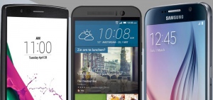 LG G4 Samsung Galaxy S6 HTC One M9 header