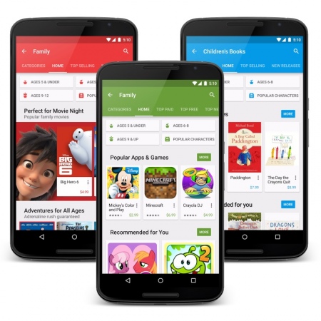 Google Play Familie