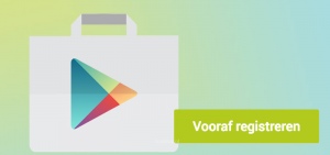 Play Store pre-order header