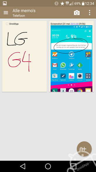 LG G4 QuickMemo+