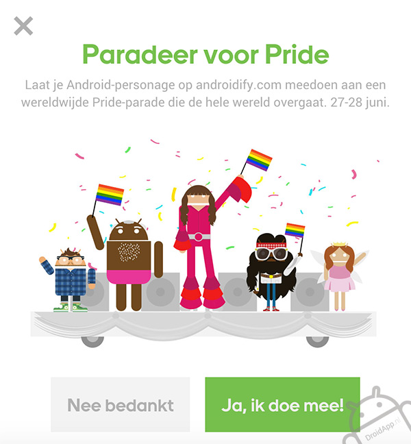 pride androidify