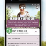 4JIM app: figureer in dramaserie KRO-NCRV