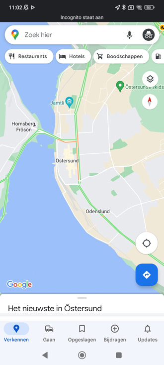 Google Maps Zweden