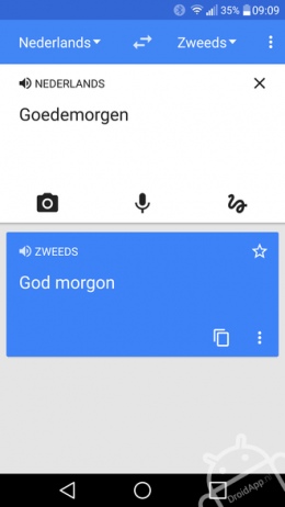 Google Translate Nederlands