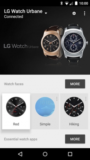 android wear watch app